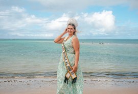 Modelo alagoana que participará de concurso de beleza internacional promove estado em ensaios fotográficos