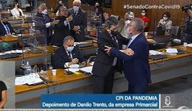 Renan e governista trocam insultos em confusão na CPI: 'vai pros quintos', 'vagabundo'