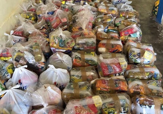 MVV doa três toneladas de mantimentos para comunidade rural