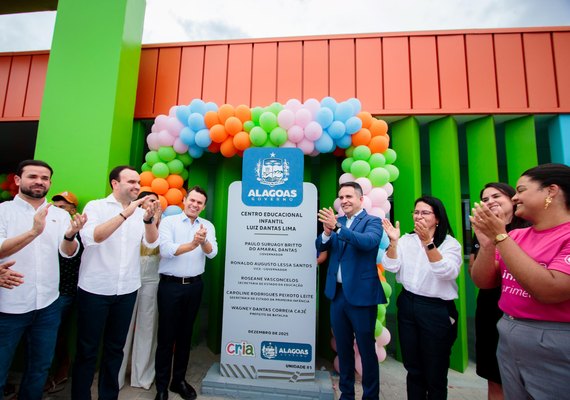 Paulo Dantas inaugura em Batalha a 81ª Creche Cria e anuncia novos pagamentos