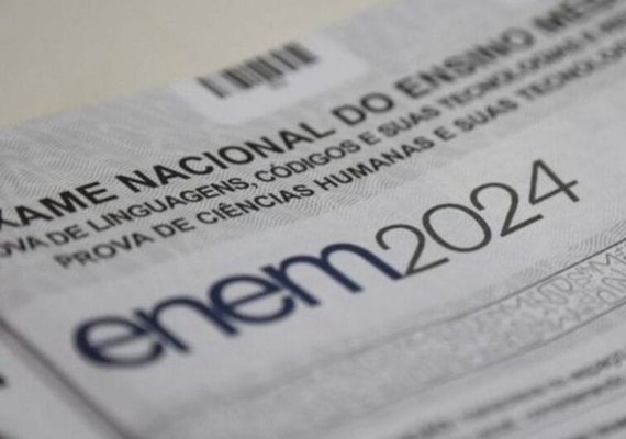 Alagoas registra uma nota mil na redação do Enem 2024