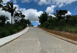 Pavimentação do acesso à Serra da Barriga tem 85% dos serviços concluídos