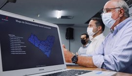 Cidades do interior de AL passam para fase azul nesta segunda-feira (28)