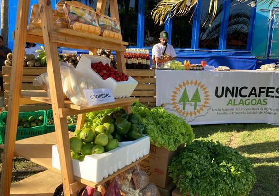 Unicafes/AL participa da Feira Coop ao lado de 15 cooperativas da agricultura familiar