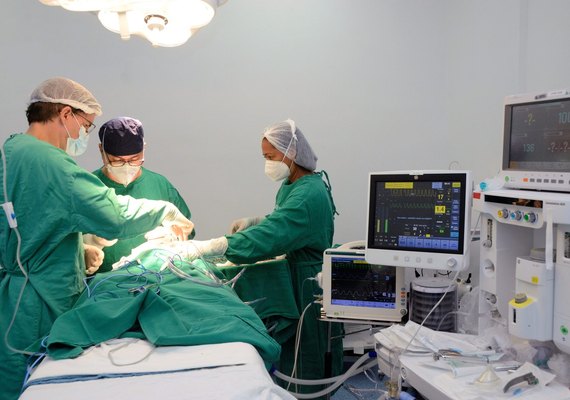 AL realiza primeira cirurgia de correção de lábio leporino na Rede Hospitalar Pública do Estado