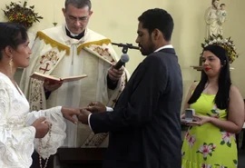 Amor além da dor: Paciente oncológico realiza sonho de se casar em cerimônia na Santa Casa