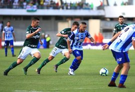 CSA volta para zona de rebaixamento após perder por 6x2