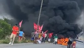 No Interior: Indígenas bloqueiam BR-101 em Alagoas