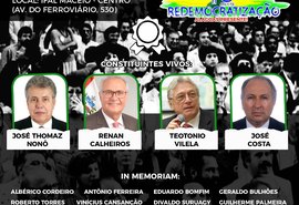 Renan Calheiros confirma presença em ato pela redemocratização em Maceió