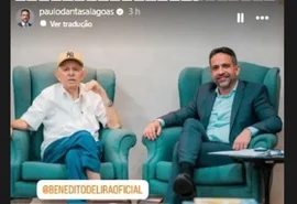 Paulo recebe Biu de Lira e promete obras para Barra de São Miguel