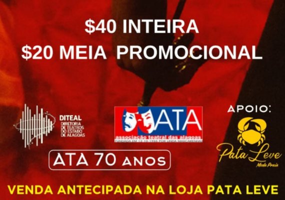 ATA celebra 70 anos com espetáculo “Macbeth – Ambição e Sangue”