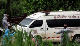 Começa o salvamento: três jovens são resgatados da gruta