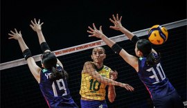 Já classificado, Brasil sofre 1ª derrota no Mundial de Vôlei Feminino