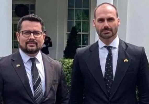 PGR denuncia Eduardo Bolsonaro e Paulo Figueiredo por coação