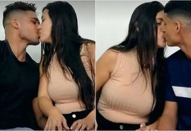 'Um é carinhoso e o outro cuida da casa', diz influencer que tem dois maridos