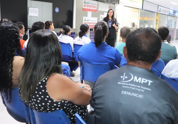 MPT/AL reforça ações de prevenção e combate ao tráfico de pessoas no Aeroporto Zumbi dos Palmares e na Rodoviária de Maceió