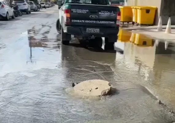 Prefeitura de Maceió autua BRK Ambiental por lançamento irregular de esgoto em três bairros