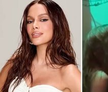 Anitta e Danilo Mesquita são flagrados aos beijos durante show no Rio