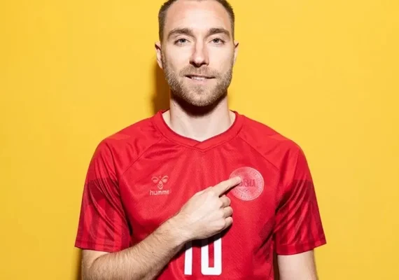 Christian Eriksen inicia processo de reabilitação para voltar a jogar futebol