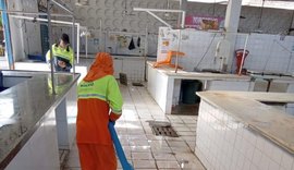 Mercado do Jacintinho está fechado nesta segunda (16) para Mutirão de Limpeza