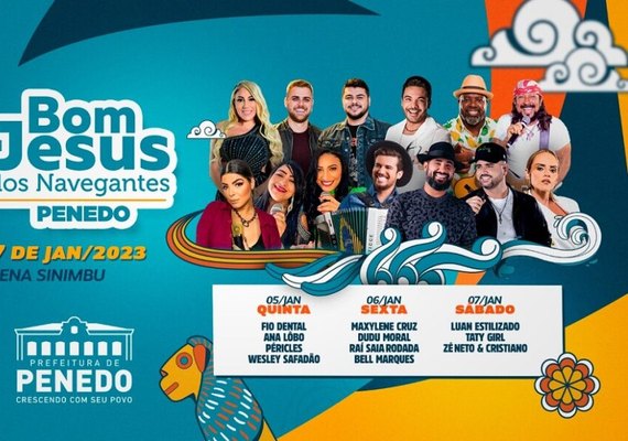 Confira aqui a programação artística do Bom Jesus 2023