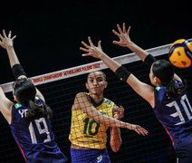 Já classificado, Brasil sofre 1ª derrota no Mundial de Vôlei Feminino