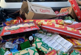 Vigilância Sanitária apreende 900 kg de alimentos impróprios para consumo