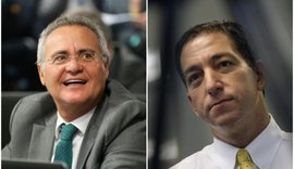 Calheiros defende o ativista norte-americano Greenwald