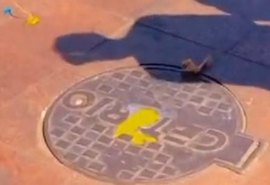 Vídeo: com termômetro marcando 46 °C, moradores do Rio fritam ovo em tampa de bueiro