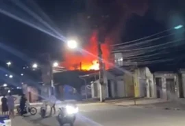 Incêndio destrói oficina em São Miguel dos Campos e causa prejuízo estimado em R$ 400 mil