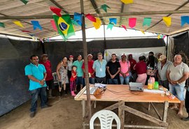 Sescoop-AL orienta agricultores com ação sobre cooperativismo em Branquinha