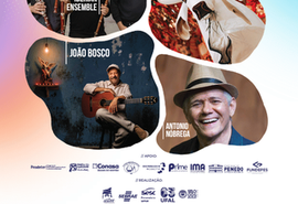 Festival de Música de Penedo terá shows de João Bosco e Antônio Nóbrega