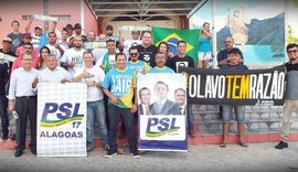 PSL faz ato de apoio a Bolsonaro e Flávio Moreno em Delmiro Gouveia