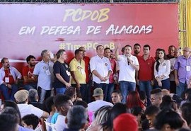 PCdoB lança 10 candidatos e formaliza apoio à reeleição de Renan Filho