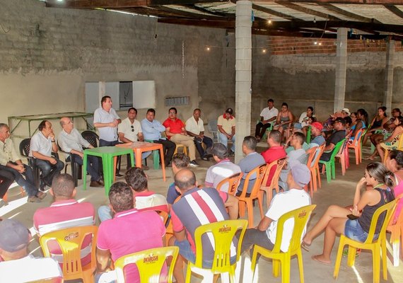 Produção de arroz: representantes do Grupo Coringa se reúnem com agricultores de Penedo