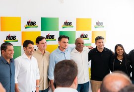 Paulo Dantas anuncia filiações ao MDB e reforça base em Alagoas