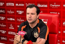 Técnico do CRB comemora vaga na semifinal e revela que perdeu dois jogadores para quarta