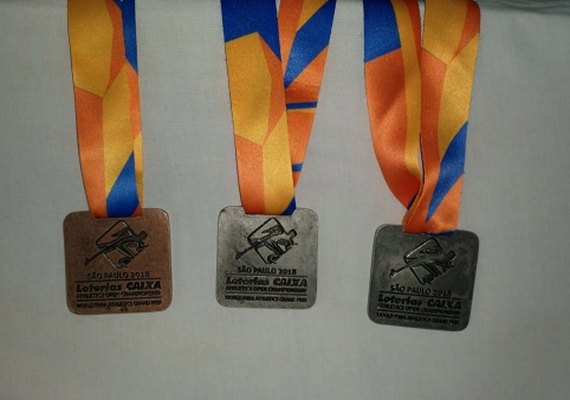 Atleta alagoano conquista três medalhas no Open Internacional em São Paulo