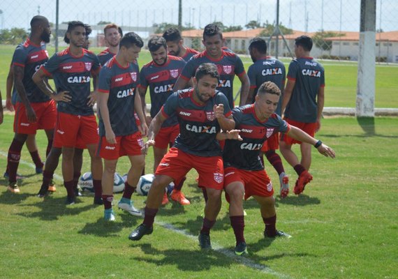 CRB quer recuperar confiança contra o Coruripe e voltar a ganhar títulos