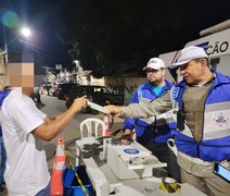 Dois homens são presos em flagrante durante Operação Lei Seca em Paripueira