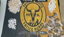 Polícia Militar apreende quase 3 mil unidades de drogas no interior de Alagoas