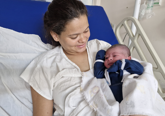 Parto inusitado! Bebê nasce no estacionamento da Maternidade Santa Mônica