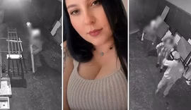 Imagens registram desespero de vizinhos tentando salvar vítima de feminicídio
