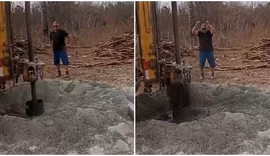 Agricultor que buscava água pode ter encontrado petróleo no Ceará