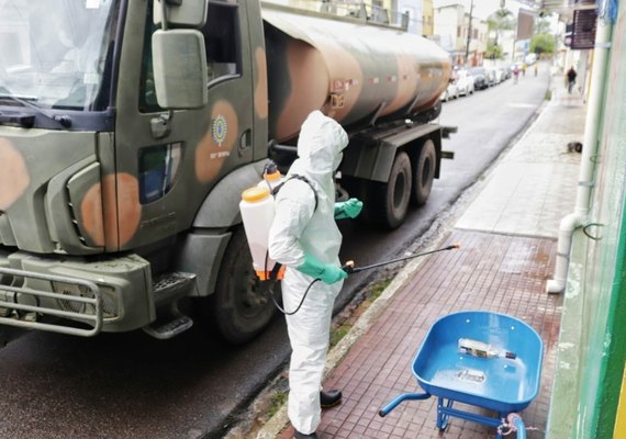 Exército e prefeitura de Palmeira dos Índios repetirão ação de higienização das ruas