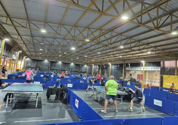 Praia do Francês recebe Copa Brasil de Tênis de Mesa