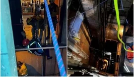 Turistas ficam presos debaixo da terra por 1 dia após elevador quebrar