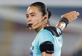 CRB é multado em R$ 10 mil por ofensas da torcida à árbitra Edina Alves