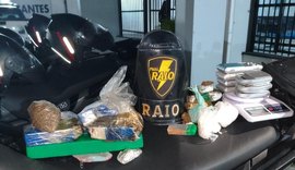 PM prende homem com dois quilos de drogas e oito balanças de precisão em Maceió