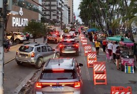 Prefeitura instala sinalização e avança no ordenamento da Rua Aberta